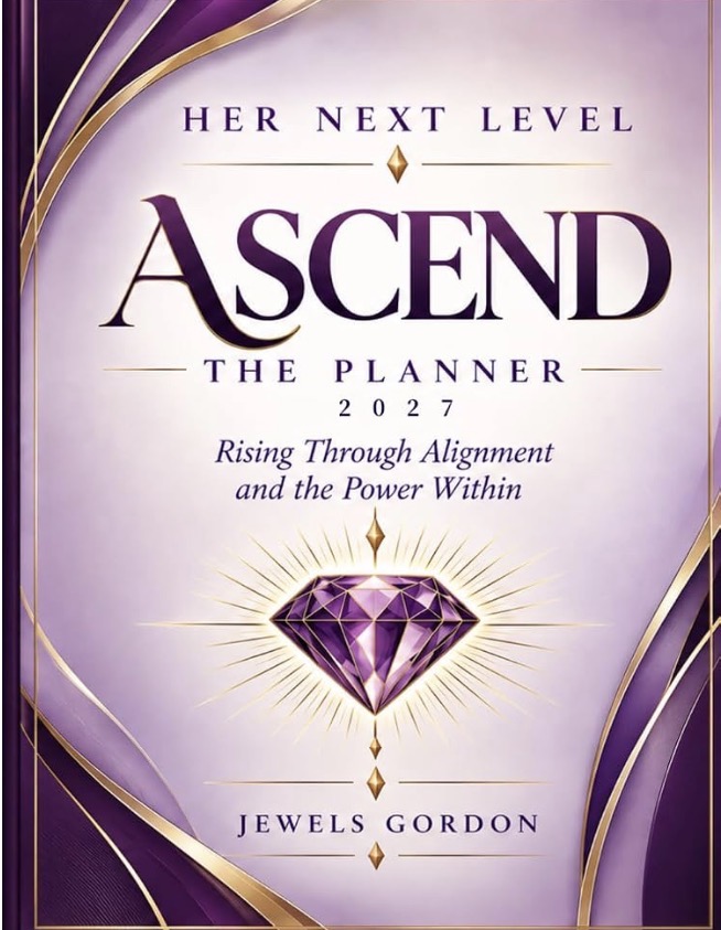 Cover of HER NEXT LEVEL: ASCEND — 2027 Planner by Jewels Gordon